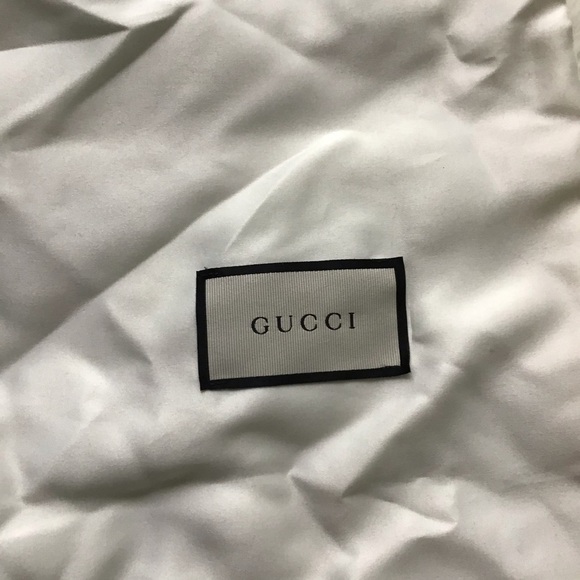 Gucci Handbags - Gucci silky white dust bag
